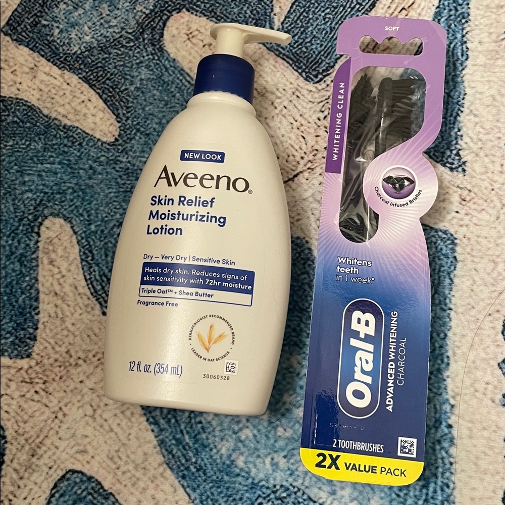 Lotion&toothbrush bundle